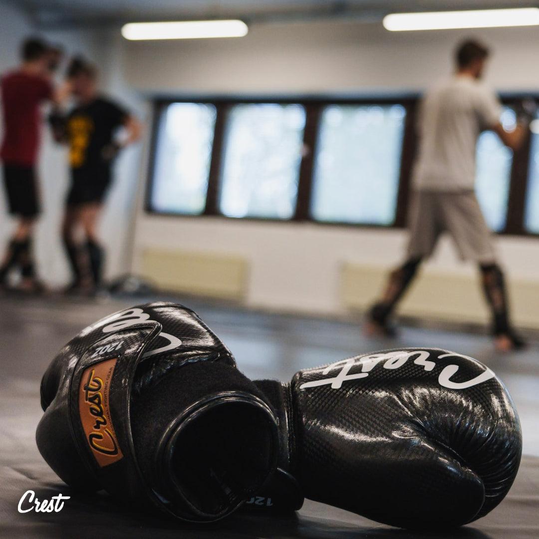 Crest Boxing Gloves "Trivor 0.5" | Gold - Crest - PFG