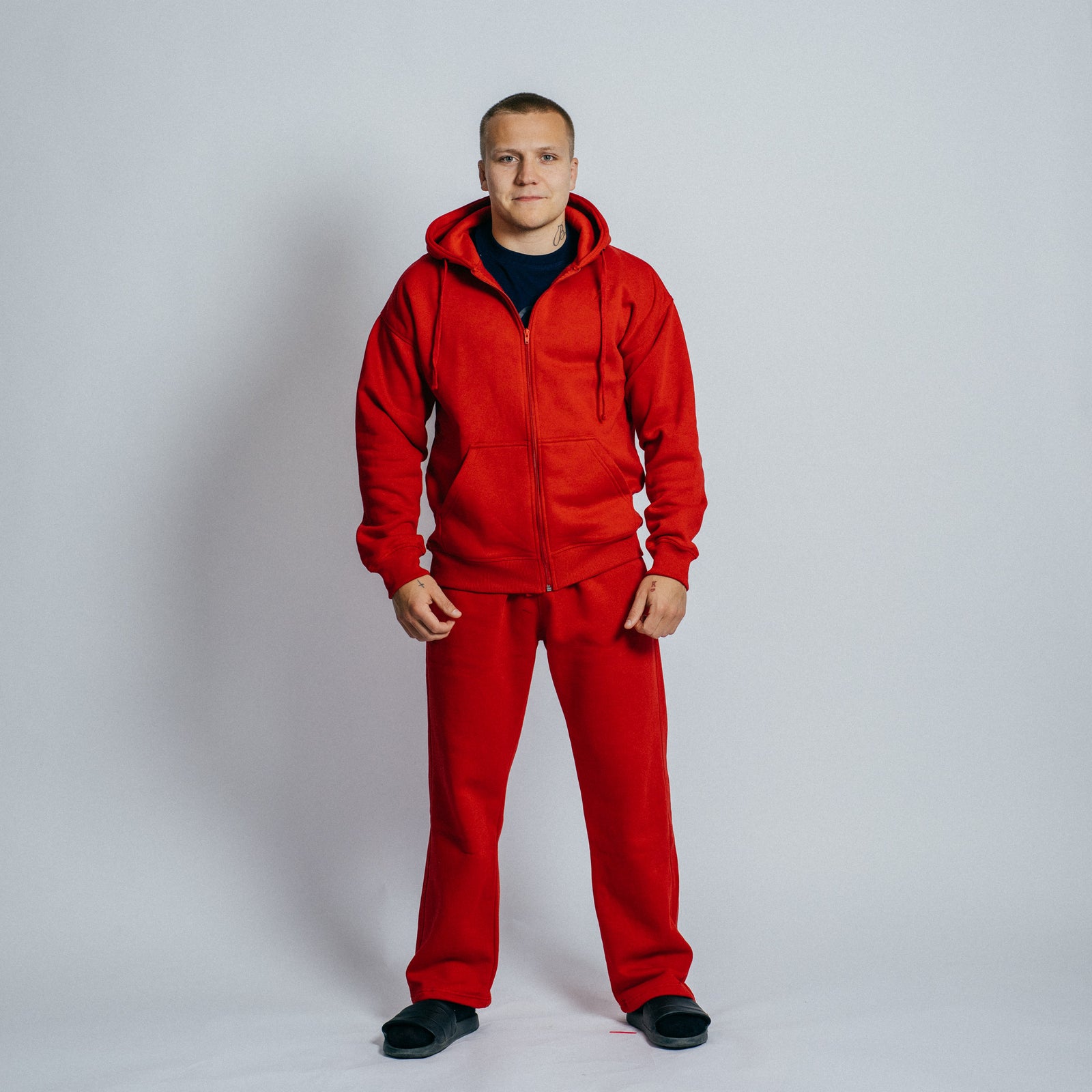 Crest "OH" Sweatpants (Red)