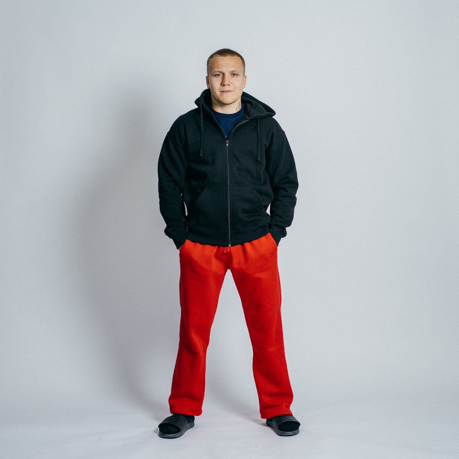 Crest "OH" Sweatpants (Red)