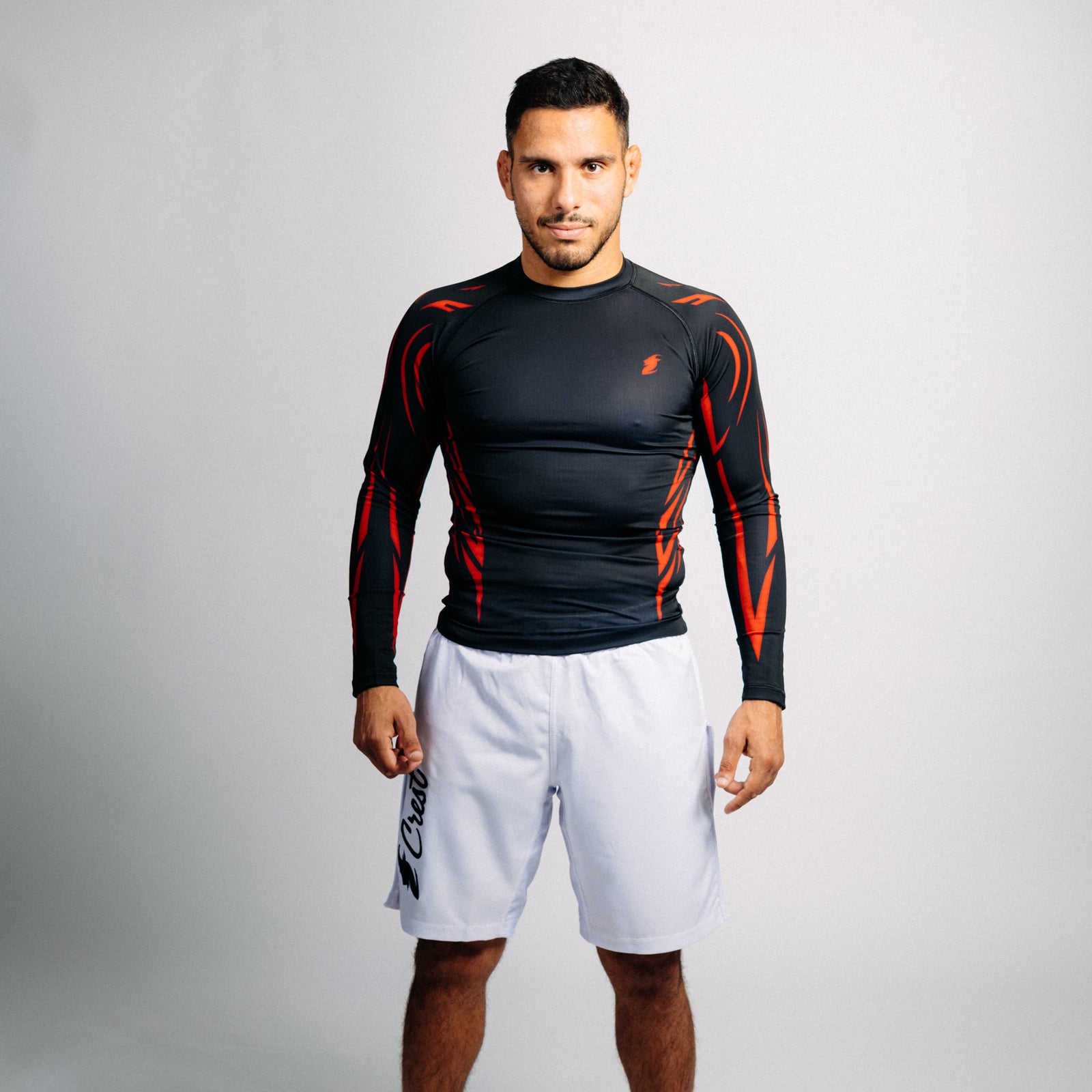 Rash Guard "ARROW" Series | Red / Black (long)