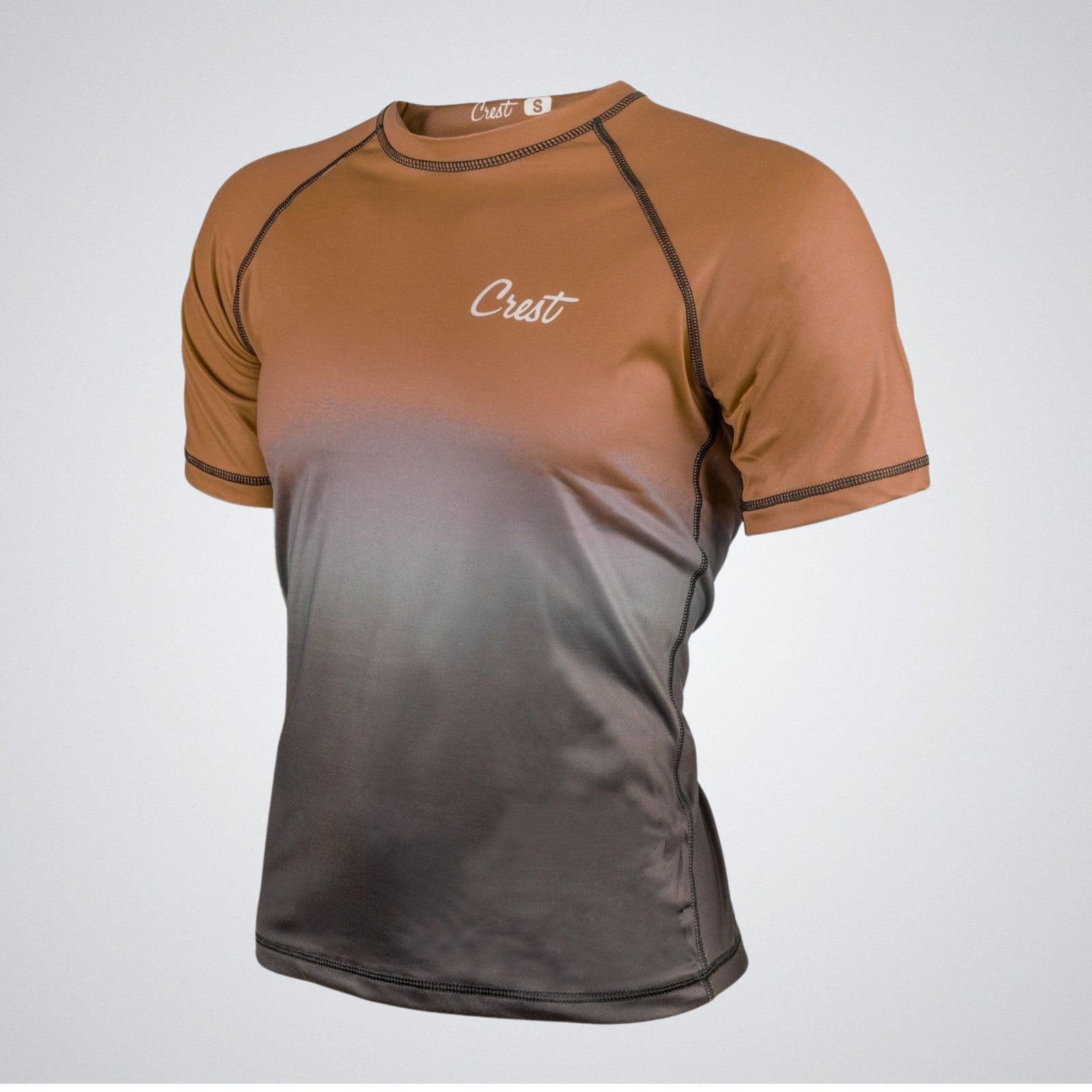Rash Guard Brown (short)