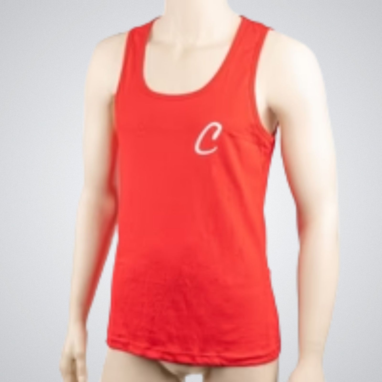 Crest Tank Top "C" - Open neck