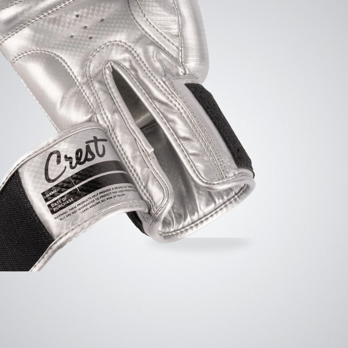 Crest Boxing Gloves "Trivor 0.5" | Silver