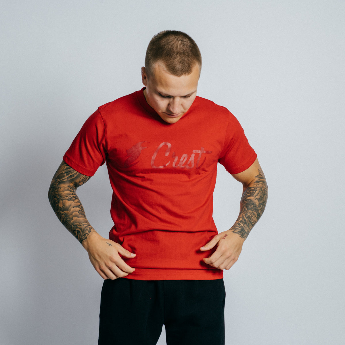 Crest "GOAT" T-shirt (Red)
