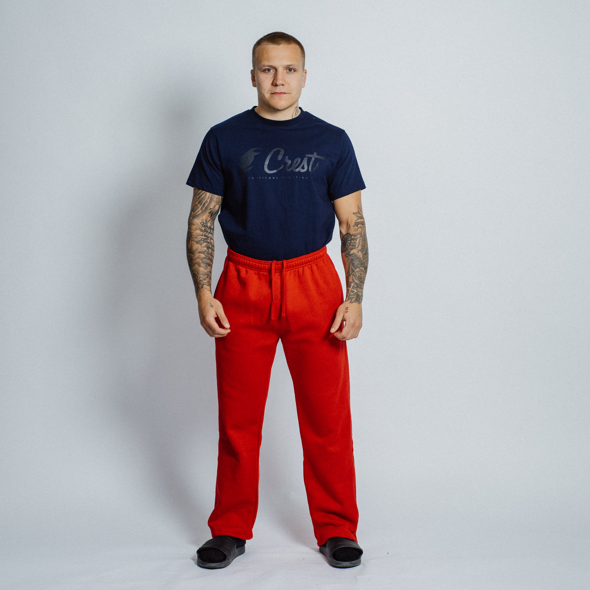 Crest "OH" Sweatpants (Red)