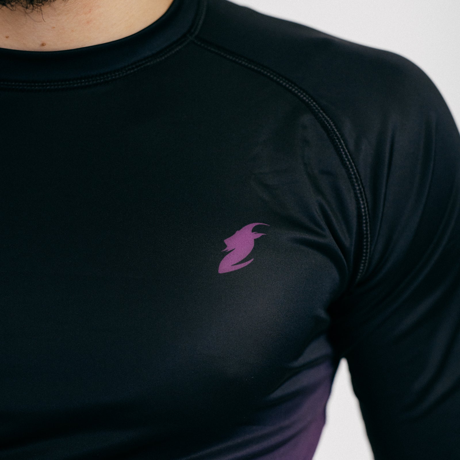 Rash Guard "GOAT" Purple / Black (long)