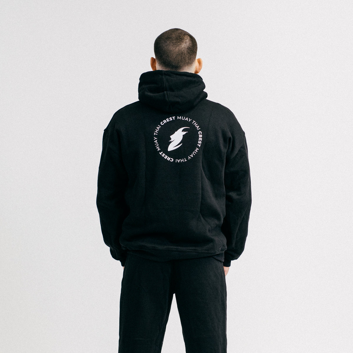 Crest’s hoodie - Goat MMA (Black) (Light)