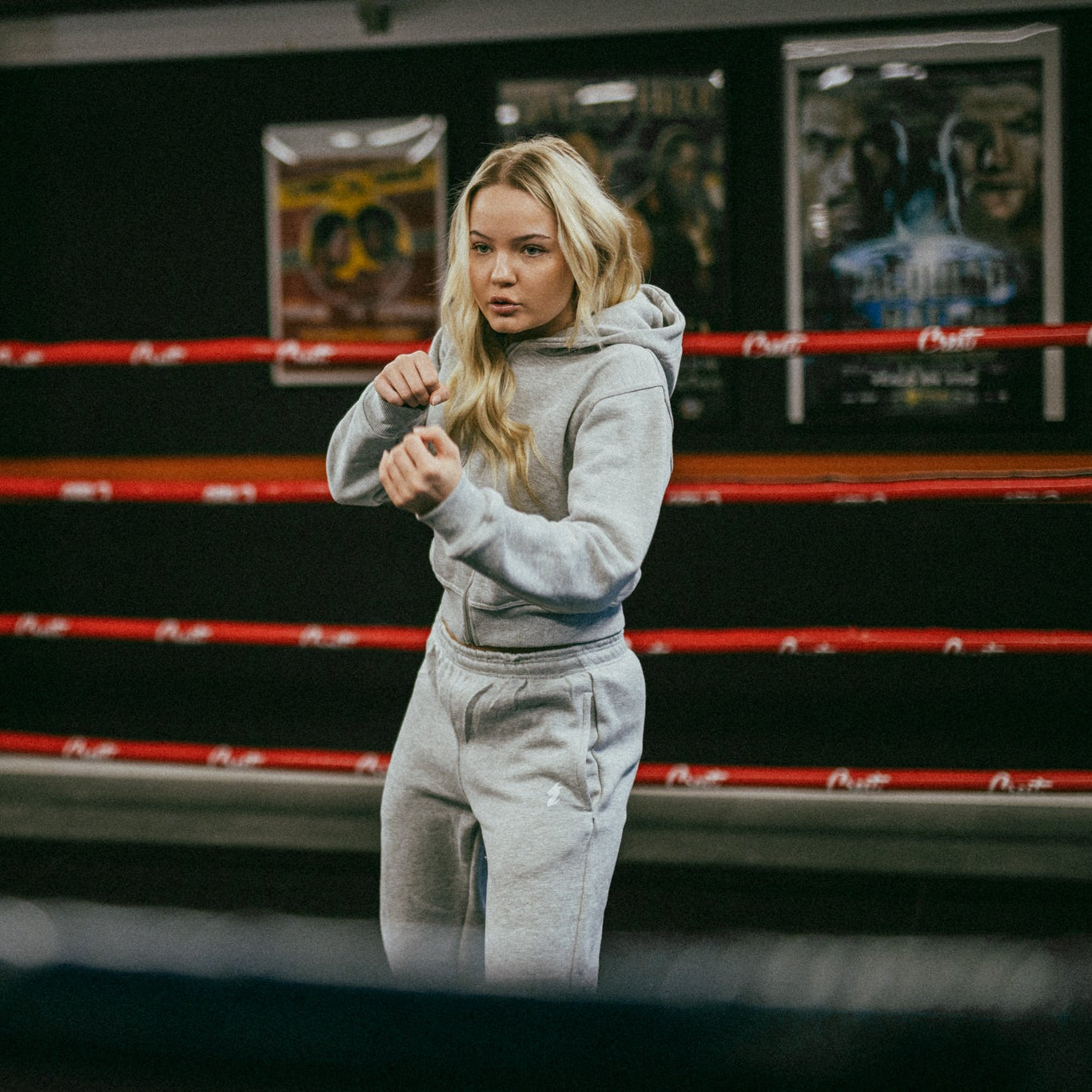 Crest’s Women hoodie - (Grey) (Light)