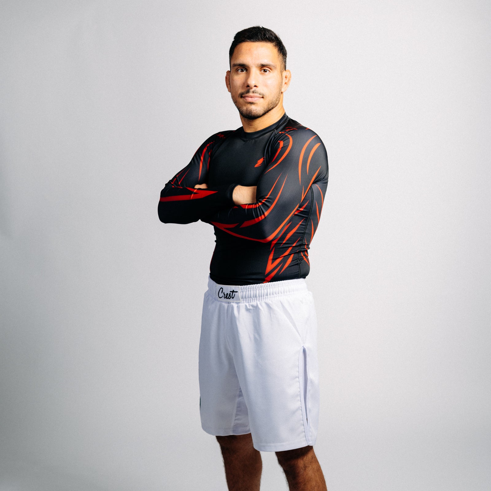 Rash Guard "ARROW" Series | Red / Black (long)
