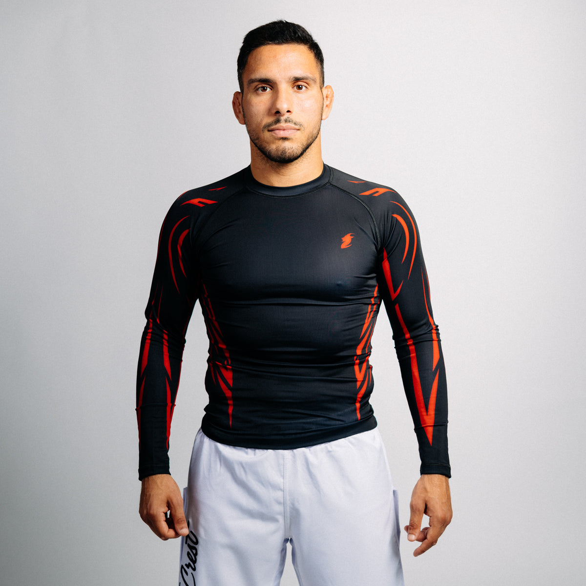 Rash Guard "ARROW" Series | Red / Black (long)