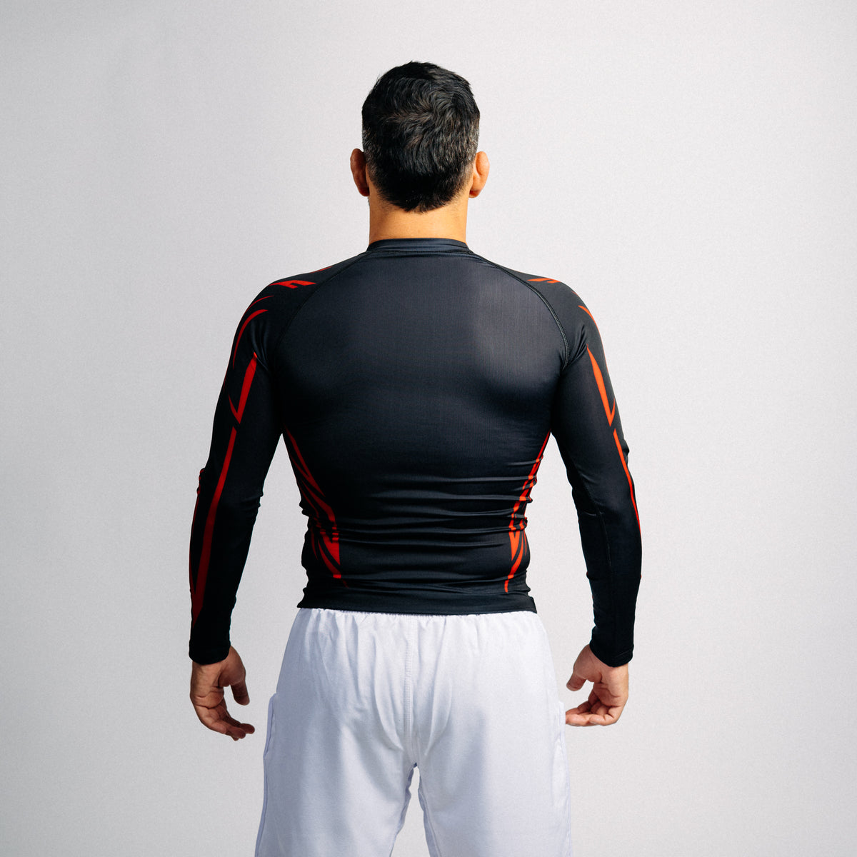 Rash Guard "ARROW" Series | Red / Black (long)