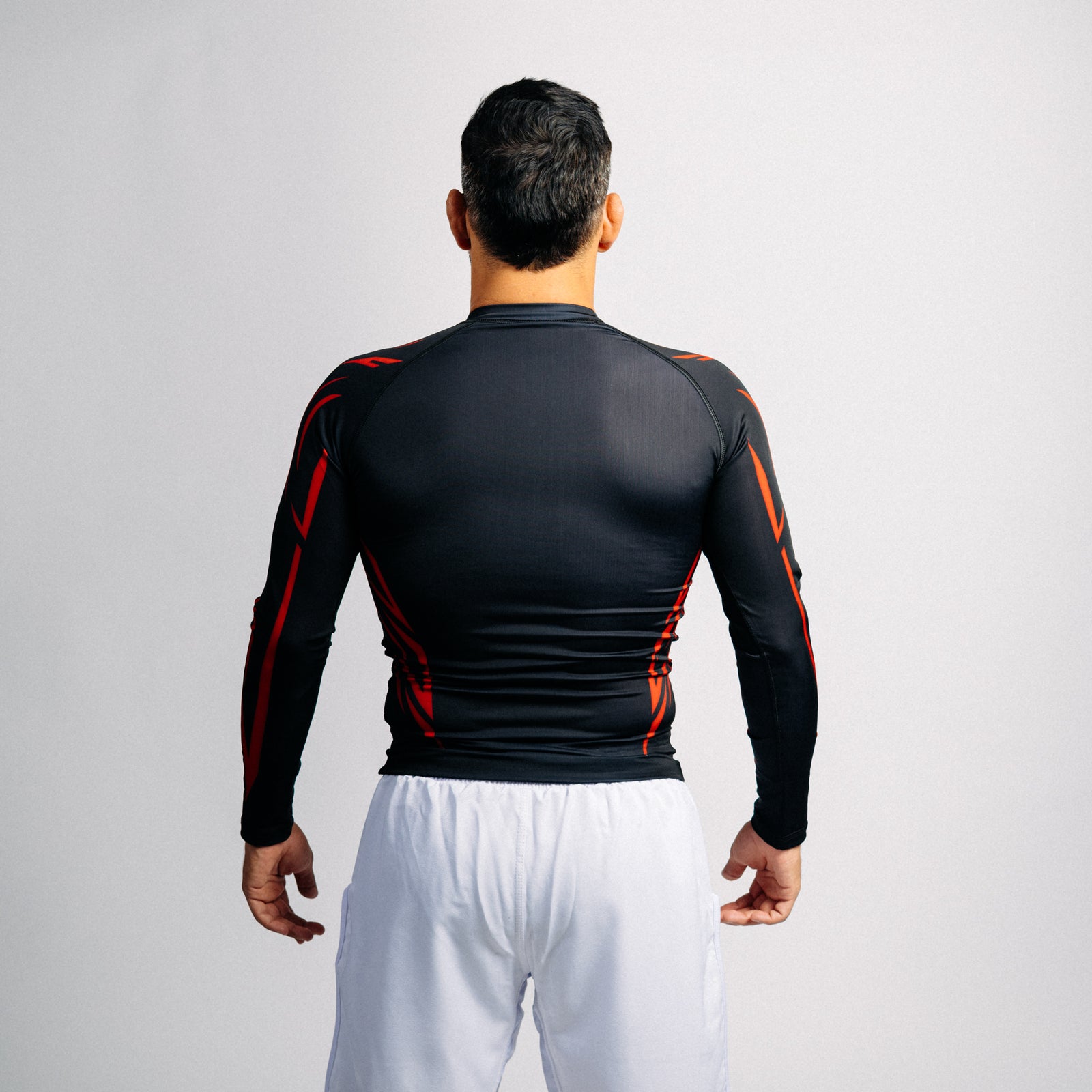 Rash Guard "ARROW" Series | Red / Black (long)