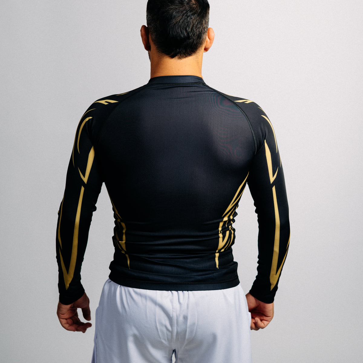 Rash Guard "ARROW" Series | Gold / Black (long)
