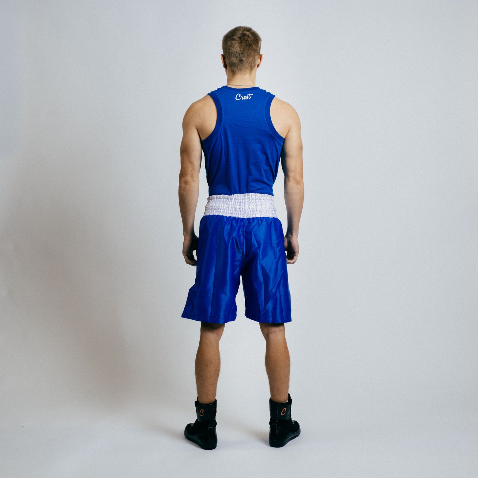 Boxing shorts "GOAT" (Blue)