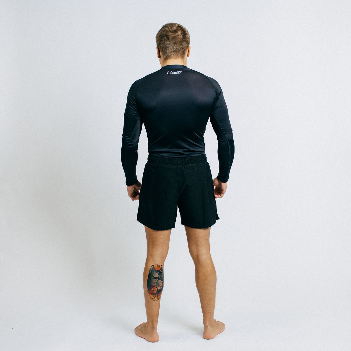 Rash Guard "GOAT" Black (long)