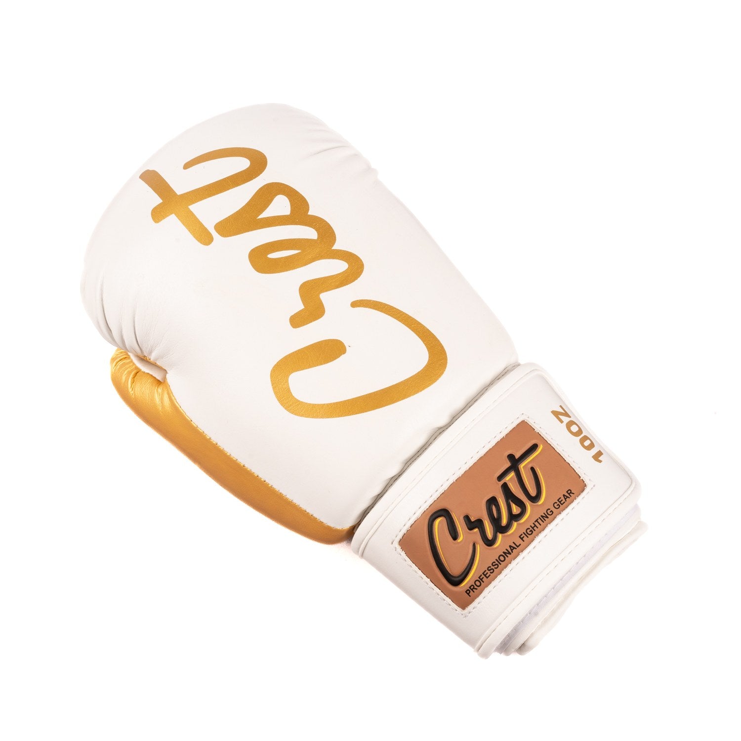 Crest Boxing Gloves "Trivor 0.5" | White/gold