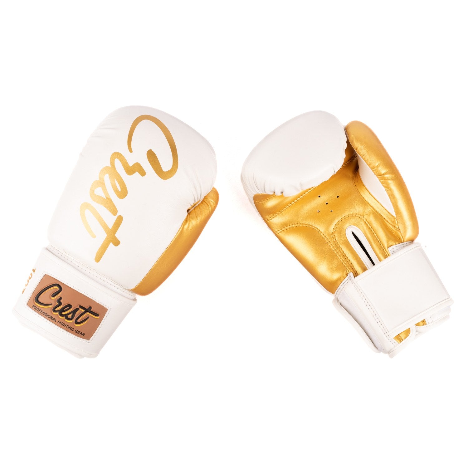 Crest Boxing Gloves "Trivor 0.5" | White/gold