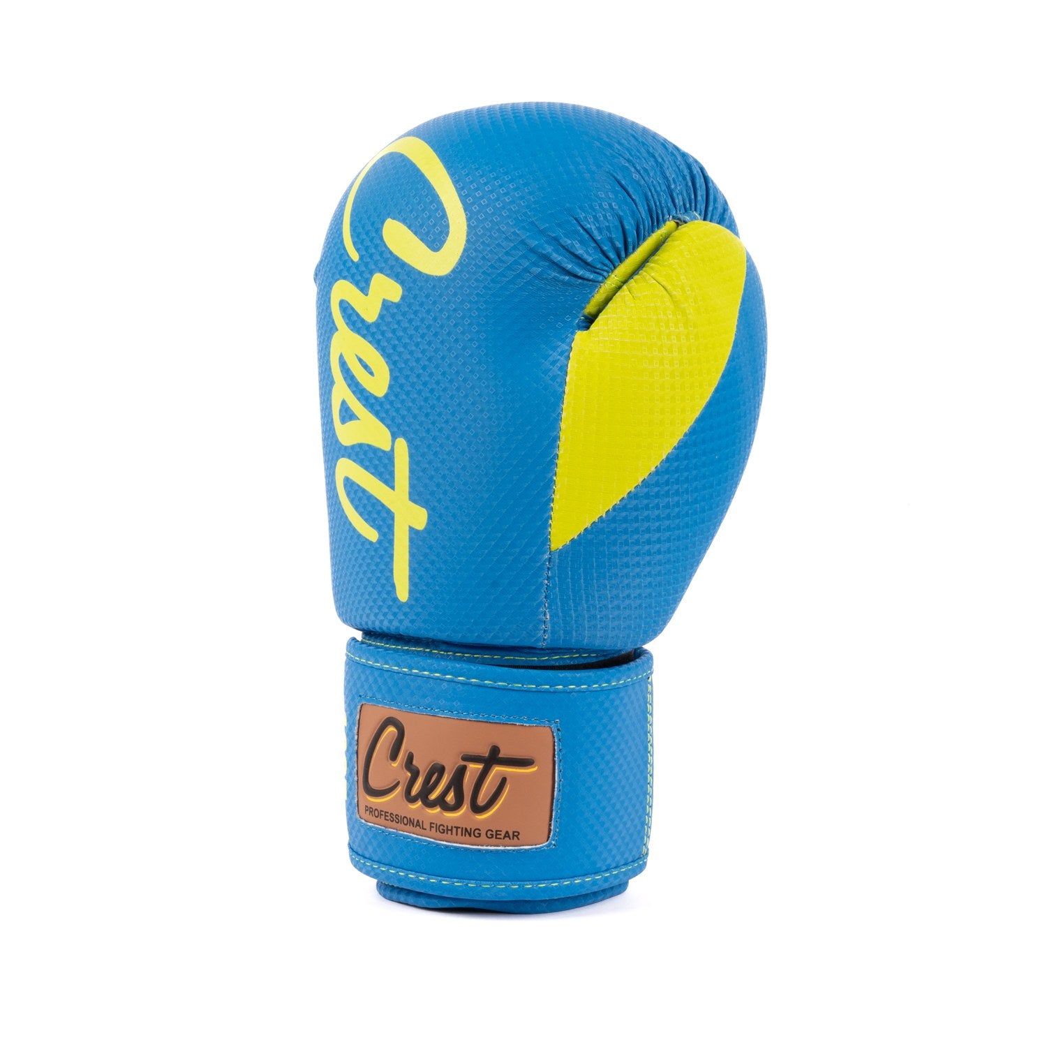 Crest Boxing Gloves "Trivor 0.5" | Blue/neon yellow