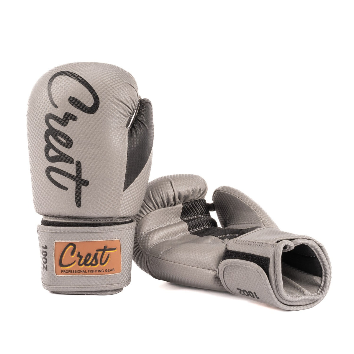 Crest Boxing Gloves &quot;Trivor 0.5&quot; | Silver/Black