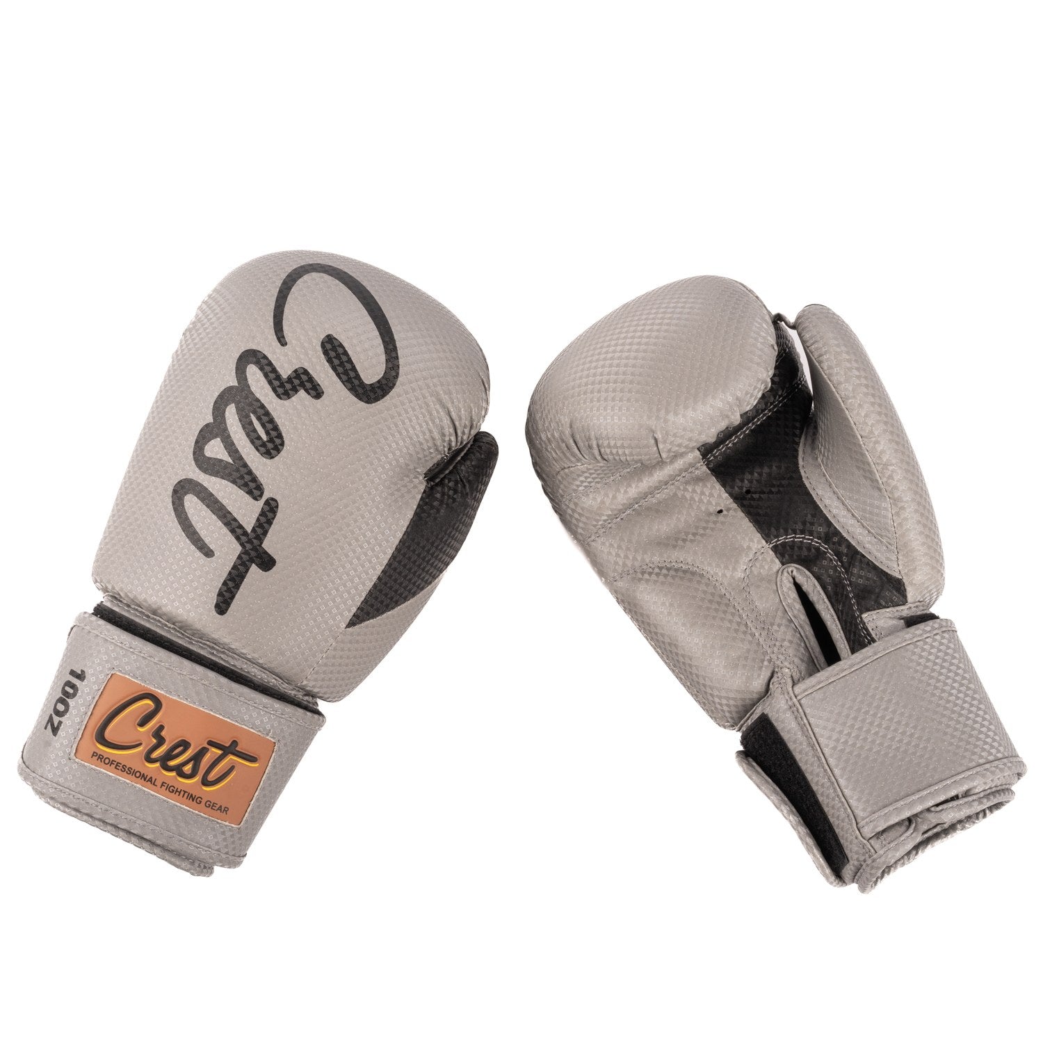 Crest Boxing Gloves "Trivor 0.5" | Silver/Black