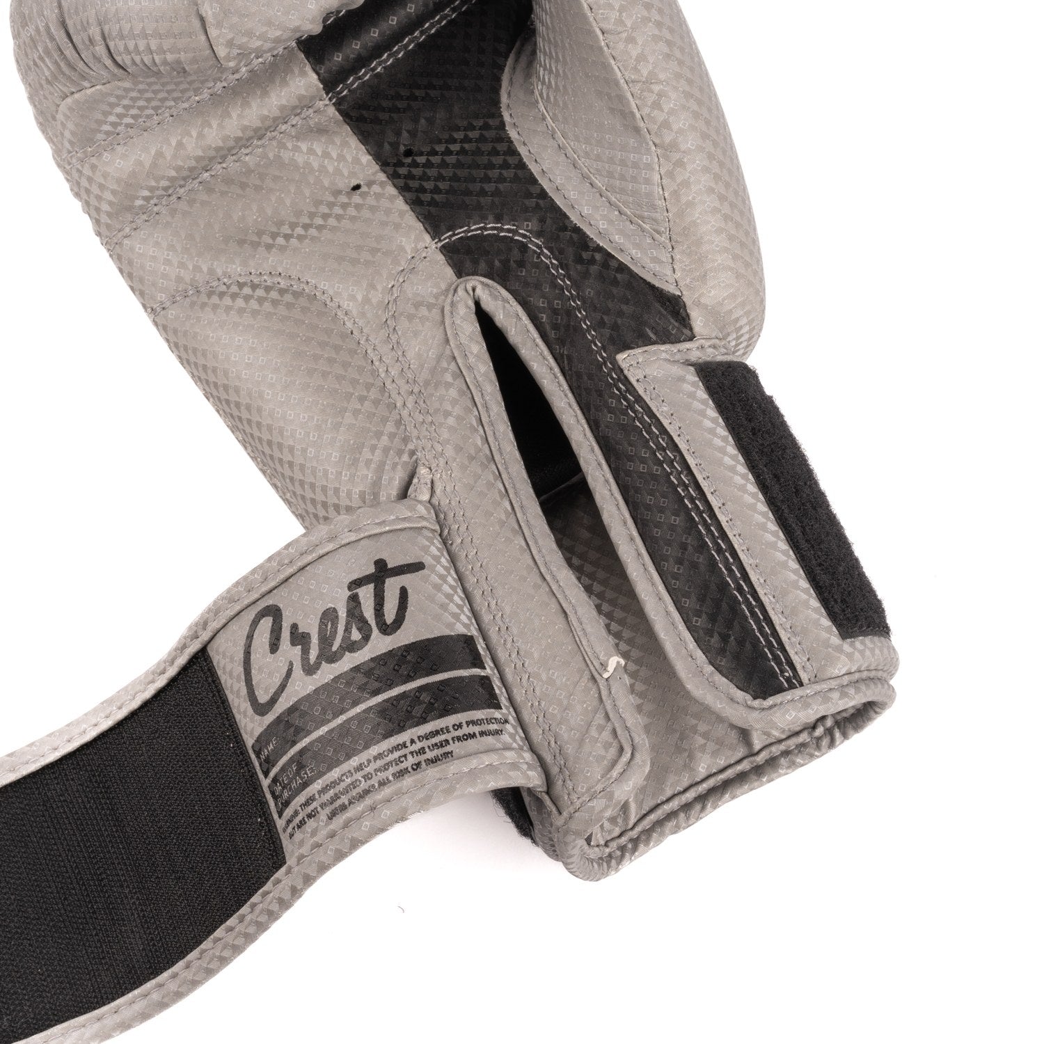 Crest Boxing Gloves "Trivor 0.5" | Silver/Black