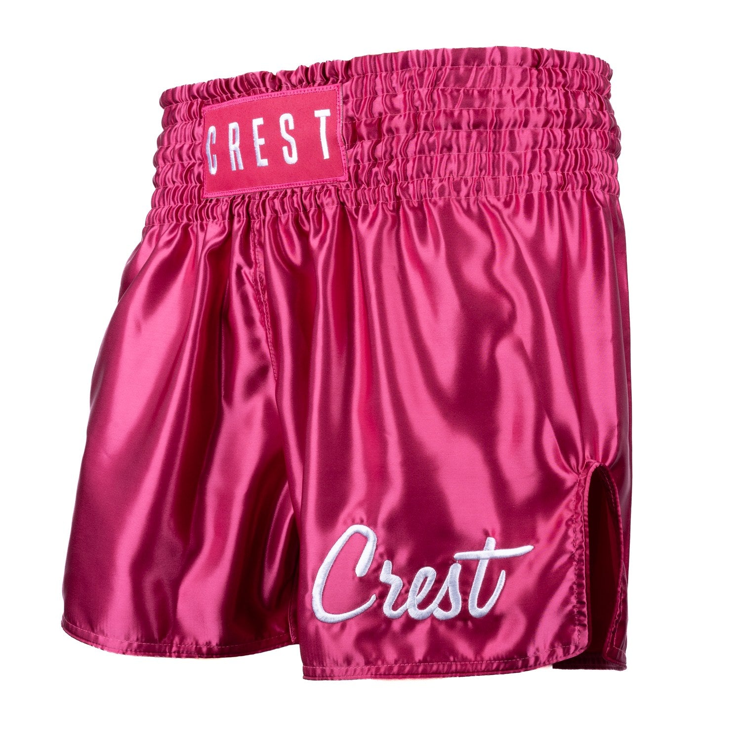 Shorts "C R E S T" - Burgundy
