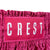 Shorts "C R E S T" - Burgundy