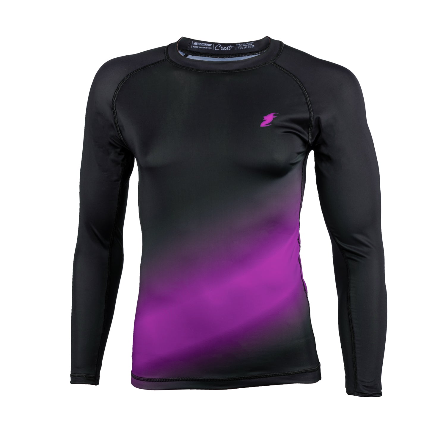 Pitkähihainen Rash Guard "GOAT" Purppura / Musta