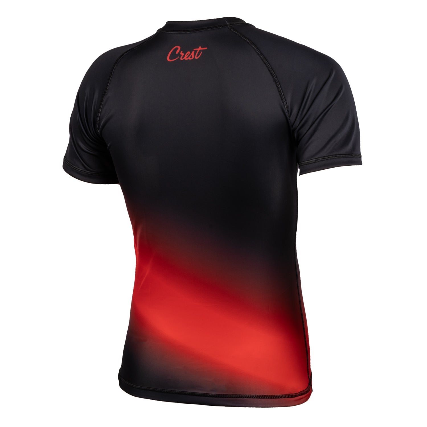 Lyhythihainen Rash Guard "GOAT" (Musta / Punainen)