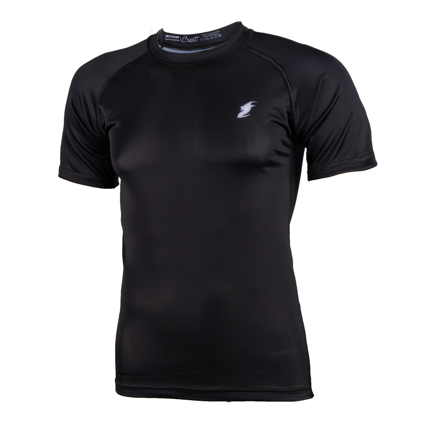 Rash Guard "GOAT" Black (short)