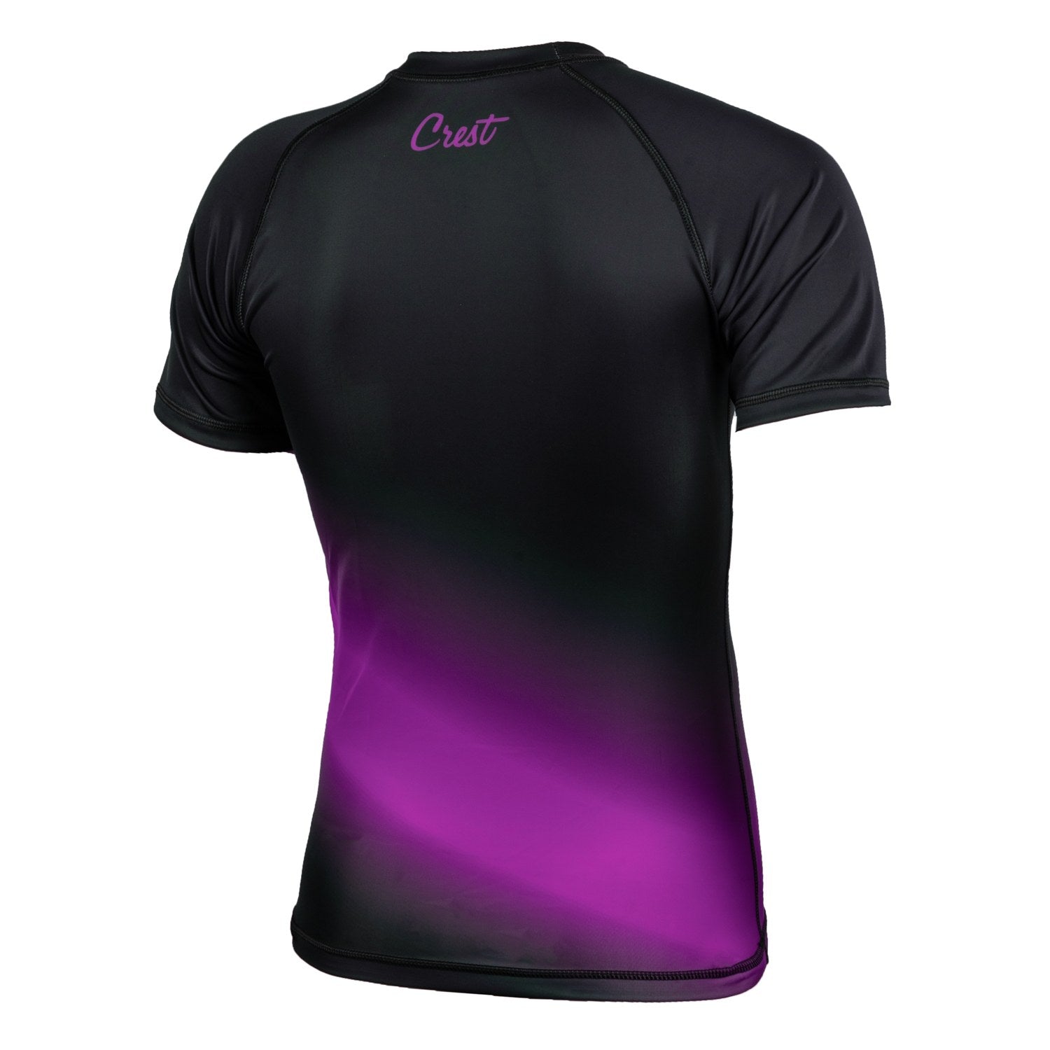 Lyhythihainen Rash Guard "GOAT" Purppura / Musta