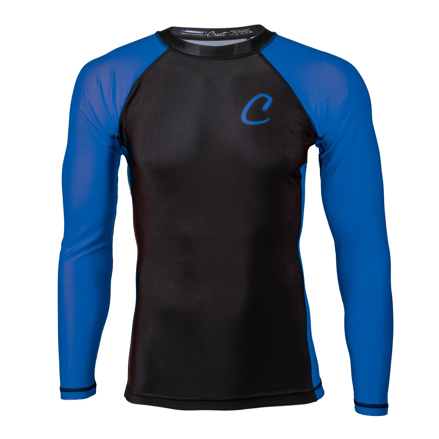 Pitkähihainen rash guard "C" - Sininen