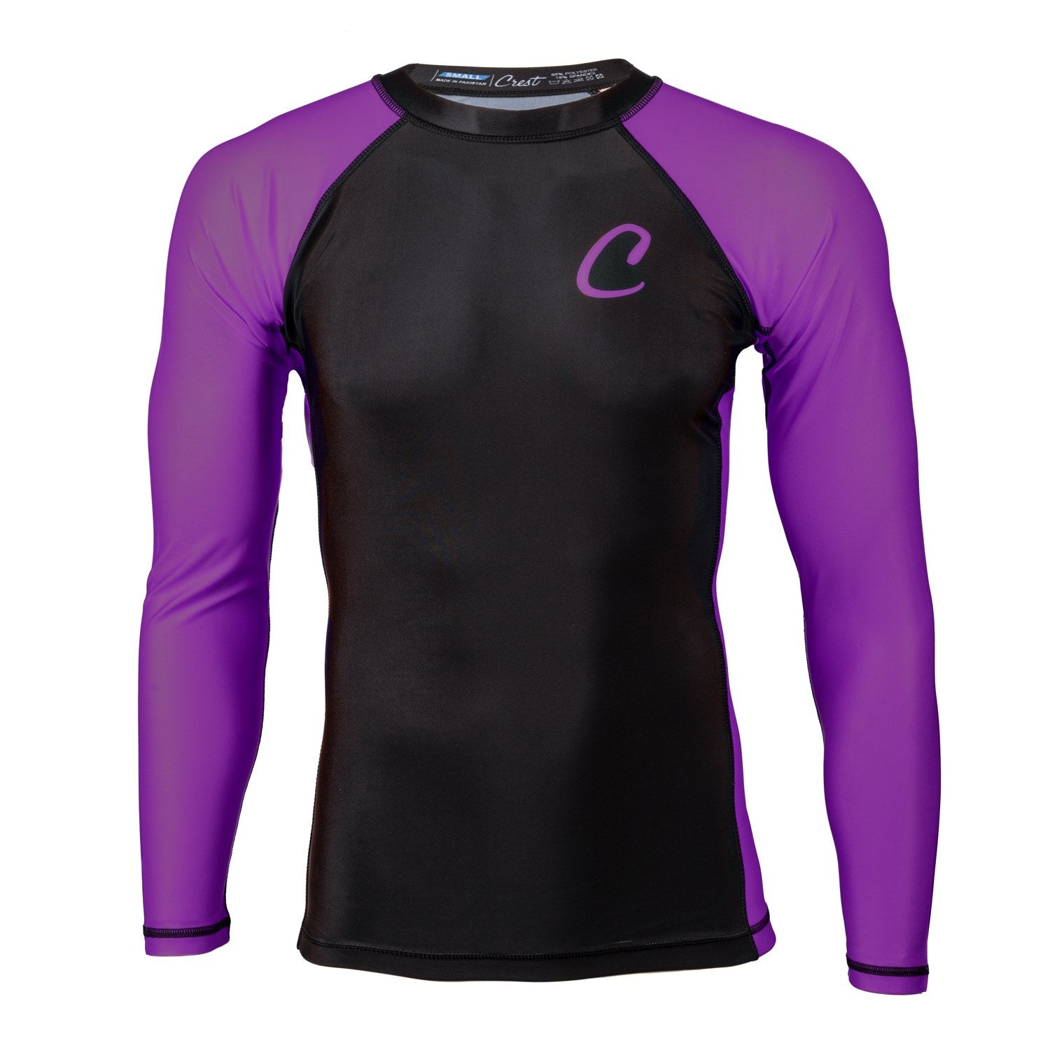 Pitkähihainen rash guard "C" - purppura