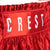 Shorts "C R E S T" - Red - Crest - PFG