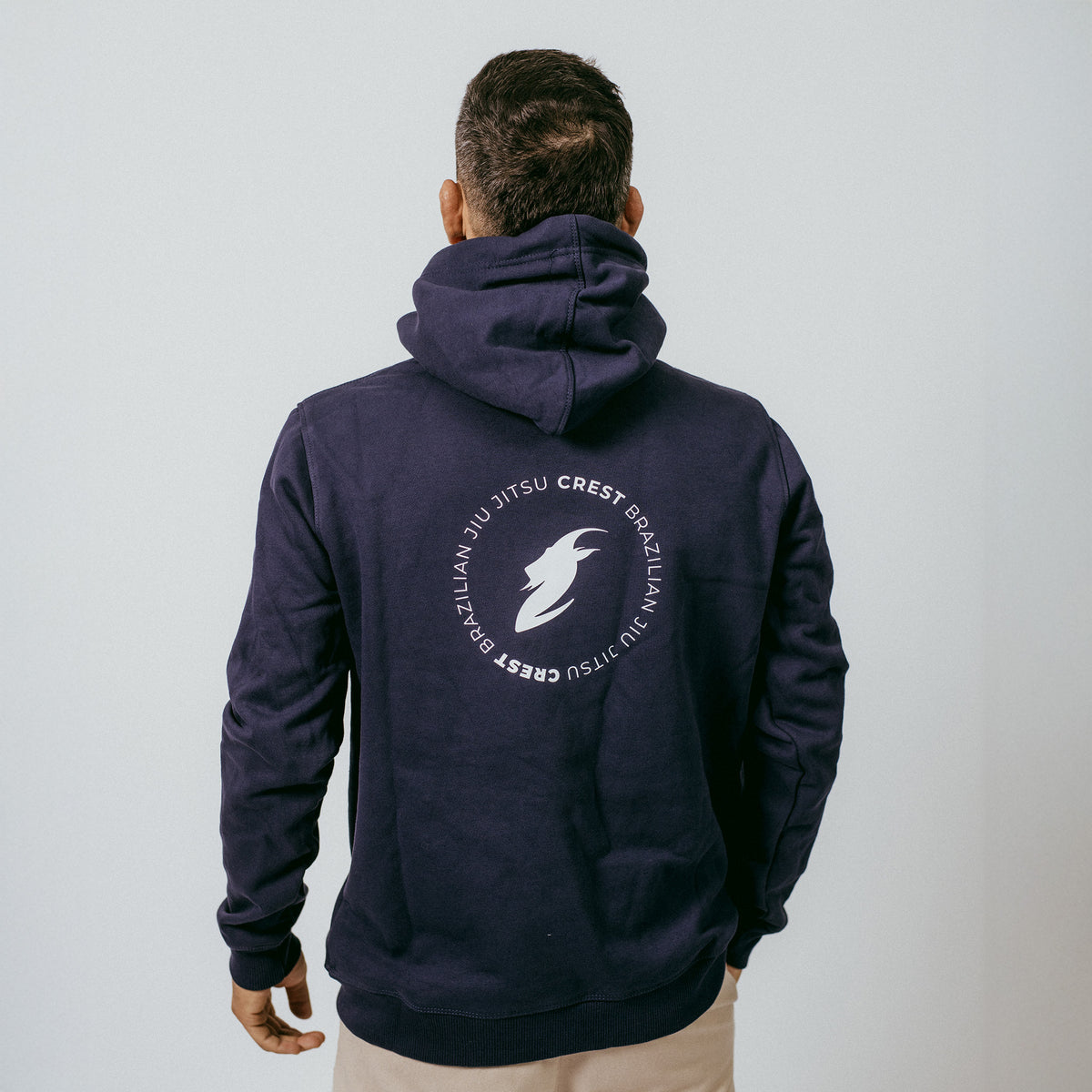 Crest’s hoodie - Goat BJJ (Dark Blue)