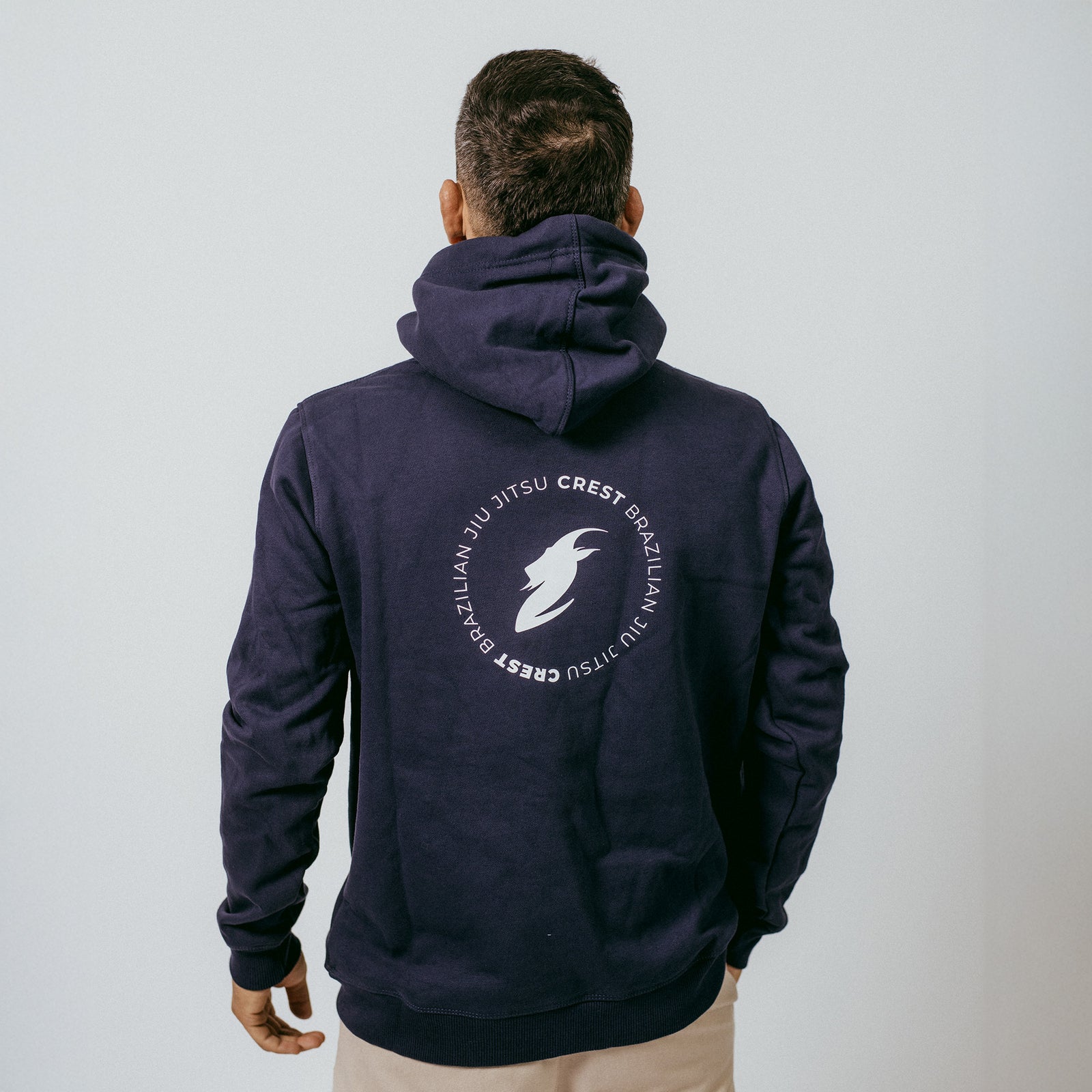 Crest’s hoodie - Goat BJJ (Dark Blue)