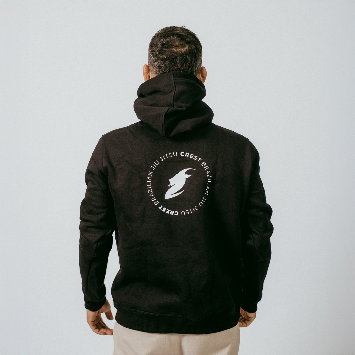 Crest’s hoodie - Goat BJJ (Black)