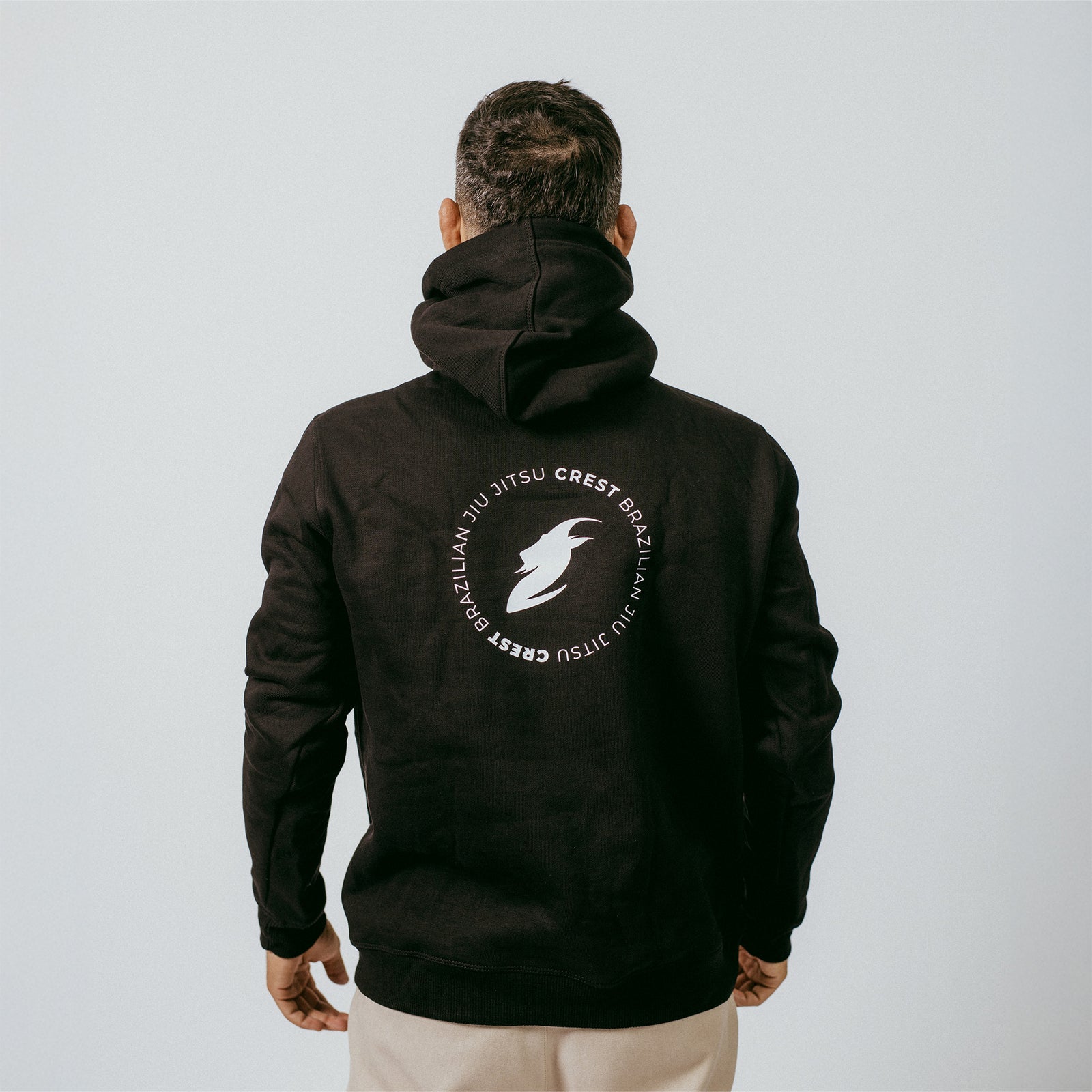Crest’s hoodie - Goat BJJ (Black)