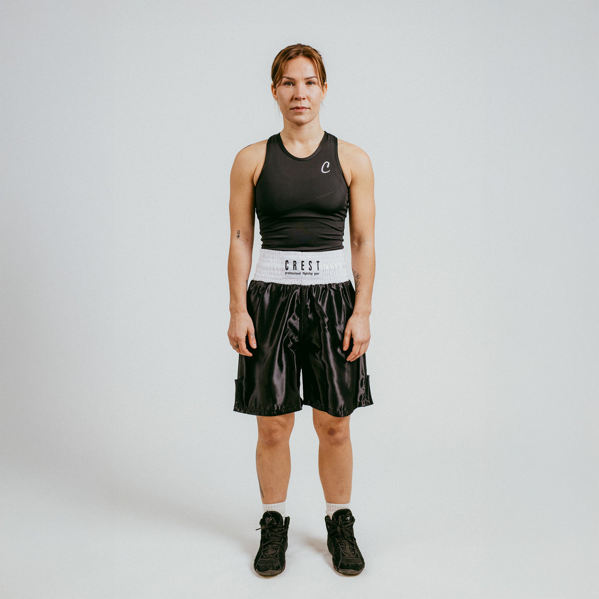 Boxing shorts "C R E S T"