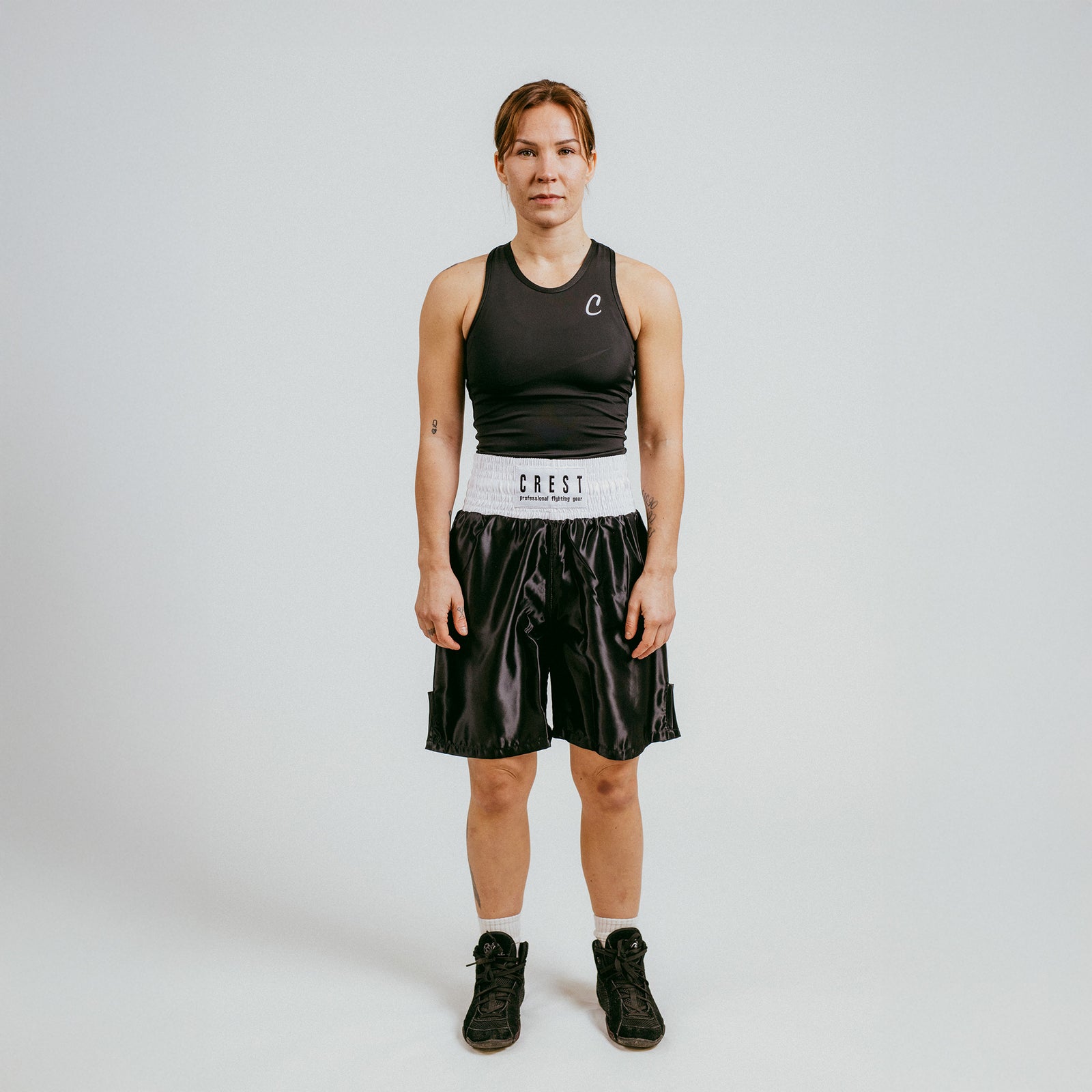 Boxing shorts "C R E S T"