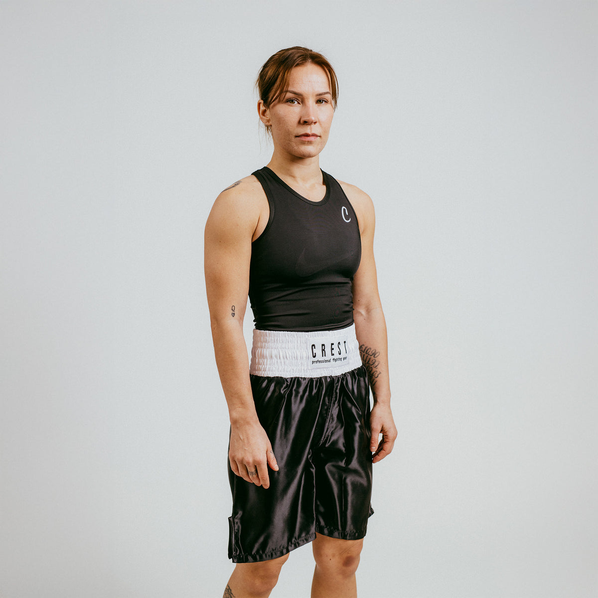 Boxing shorts "C R E S T"