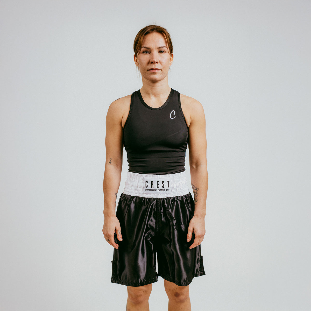 Boxing shorts "C R E S T"