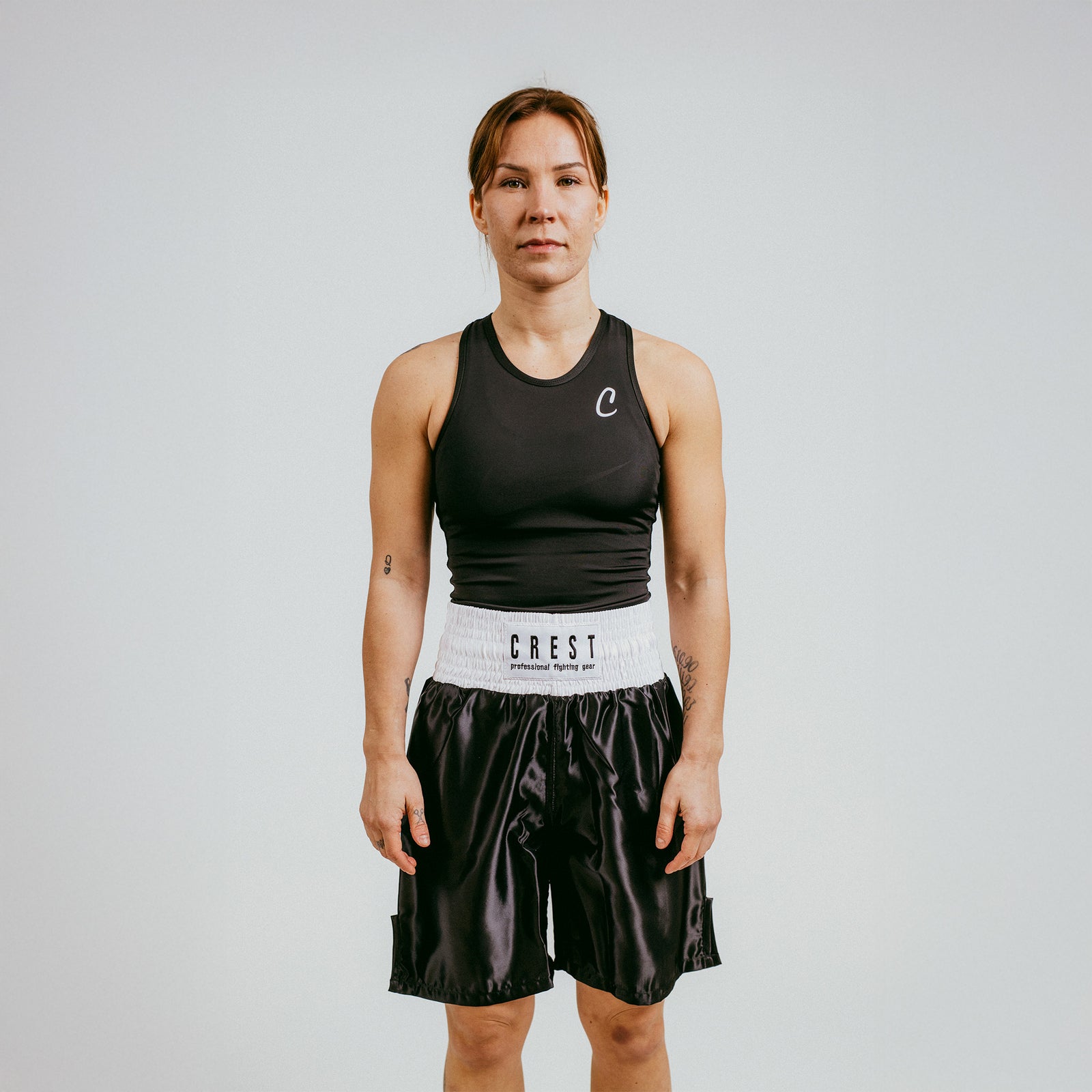 Boxing shorts "C R E S T"