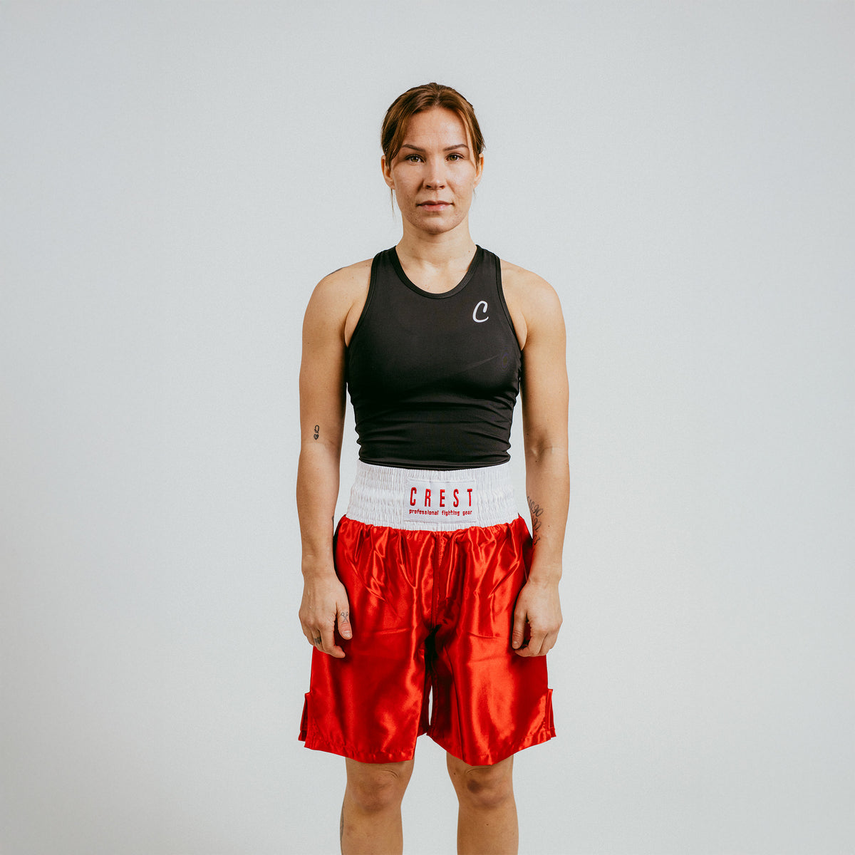 Boxing shorts "C R E S T"