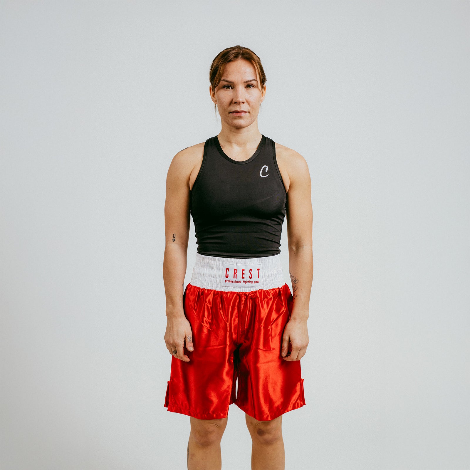 Boxing shorts "C R E S T"