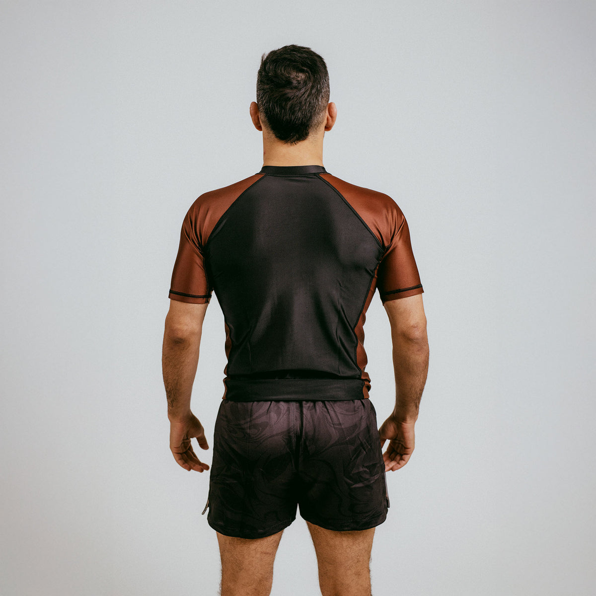Rash Guard Brown "C" (short)