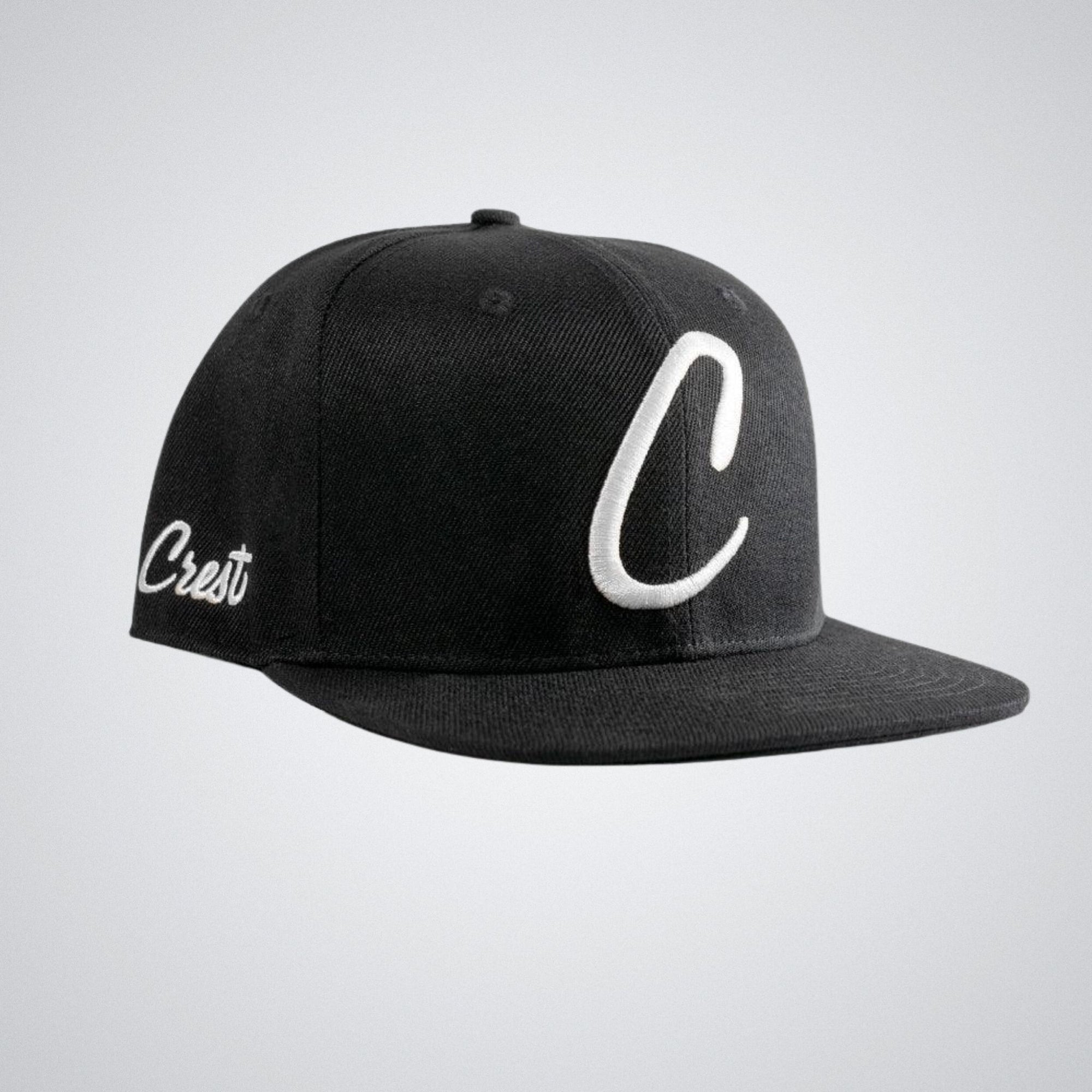 Crest Snapback "C" - White