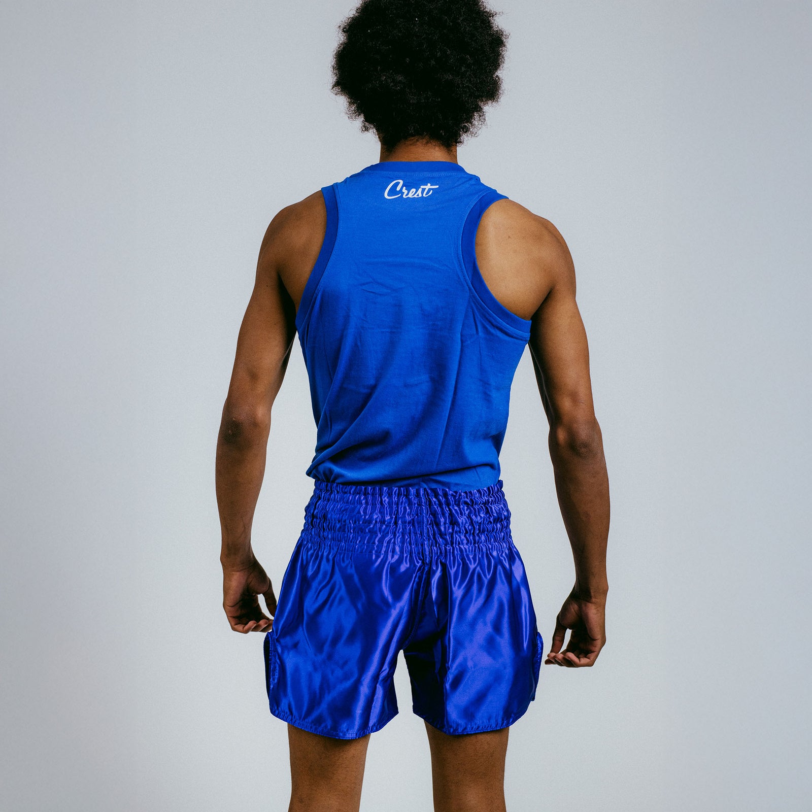 Shorts "C R E S T" - Blue