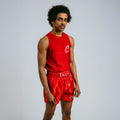 Shorts "C R E S T" - Red