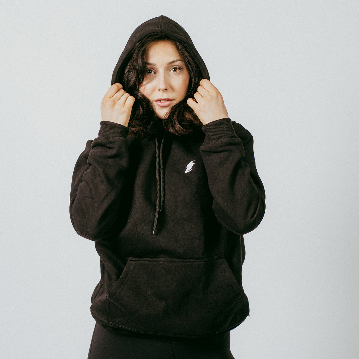 Crest hoodie - GOAT Boxing (Black)